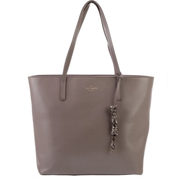 Kate Spade Seton Drive Karla Tote Bag Taupe - Picture 2 of 14